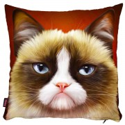 Kedili Yastık Kılıfı-29